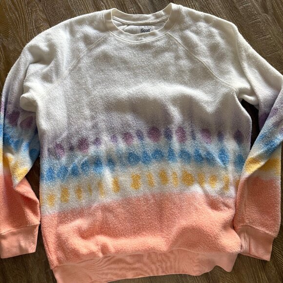 Feat Crewneck Sweatshirt Tie Dye - Picture 1 of 4